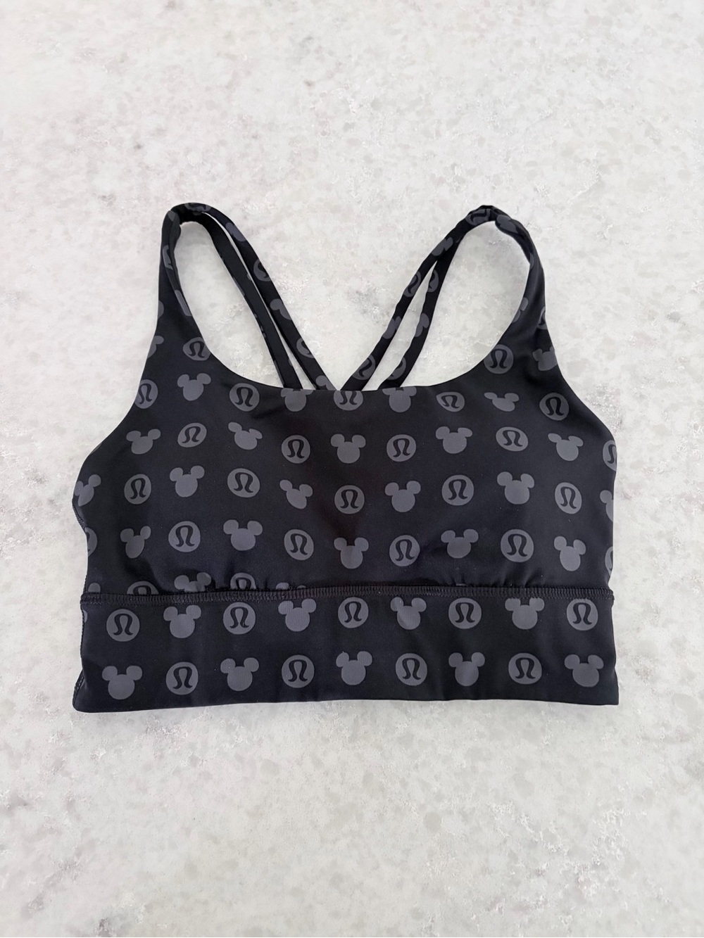Disney x Lululemon Bra in Black - Size 4